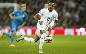 Nathaniel Clyne in action for England.
